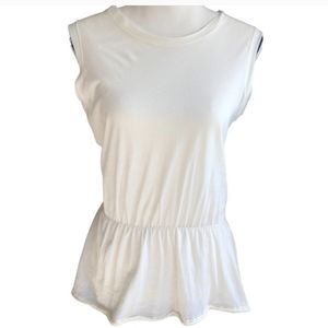 All Saints Small Sleeveless Top - Vanilla